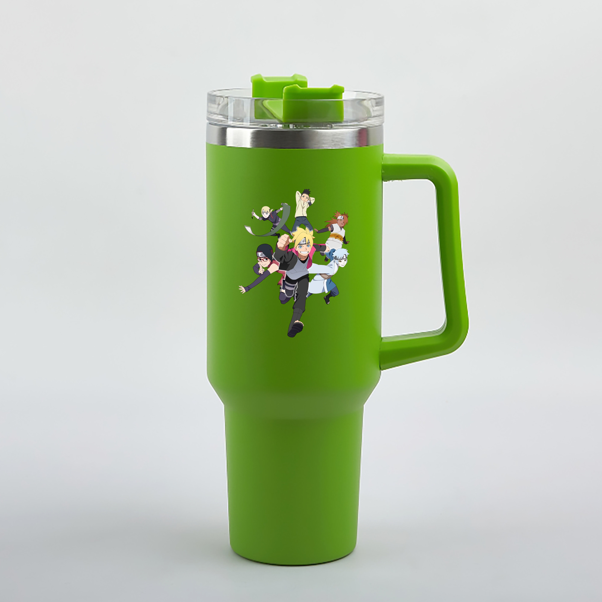 （画像用） NARUTO -ナルト- うずまき ボルト Uzumaki Boruto 1200mL車用タンブラー（カラープリント）